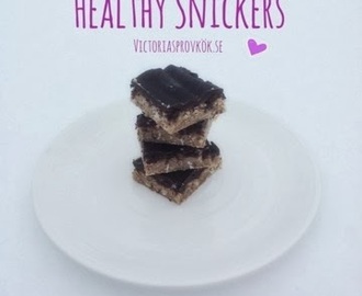 Healthy Snickers - hälsosamt godis