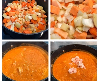 Härlig, mättande och enkel soppa – tomat & fisksoppa