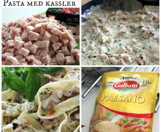 Enkelt recept på pasta med kassler