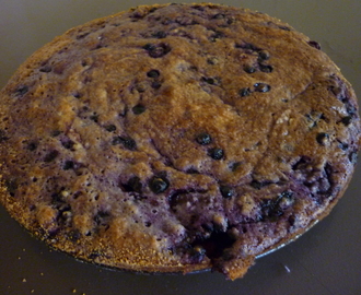 Viktväktarnas kladdkaka med hallon och blåbär