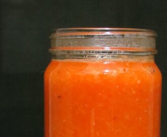 Carrot habanero HOT sauce
