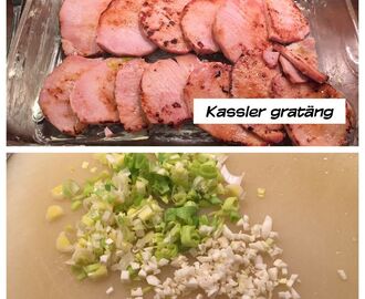 LCHF Kassler gratäng