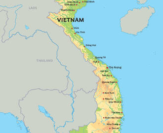 Väder och klimat i Vietnam