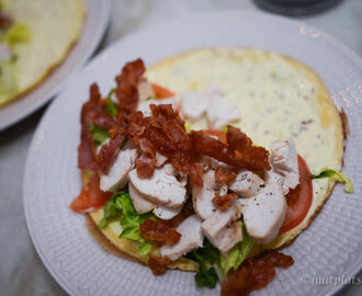Club sandwich omelett | MATPLATSEN