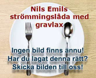 Nils Emils strömmingslåda med gravlax