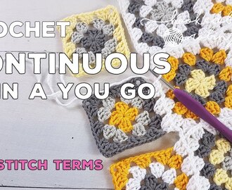 How to Crochet the Continuous Join As You Go (CJAYG) Method | Granny Square Joining | How to Join