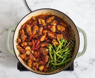 Chicken Green Bean Stir Fry (With Sweet Chili Sauce) A Viral Highly Rated Recipe