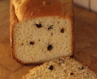 Panettone - gluten och mjölkfri i brödmaskin