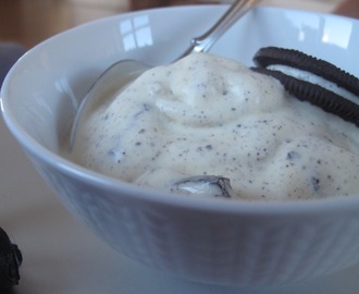 Oreo glass eller Cookies´n Cream ice-cream