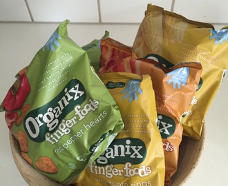 Provsmakning Organix finger foods