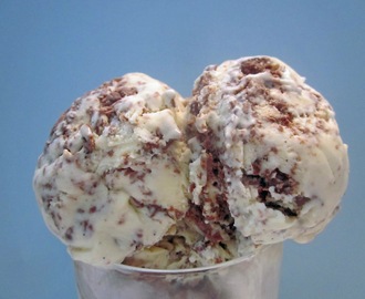 Vaniljglass med chokladkross
