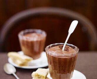 Chokladmousse med muscovadosocker