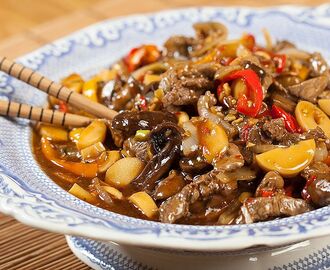 Beef stir fry