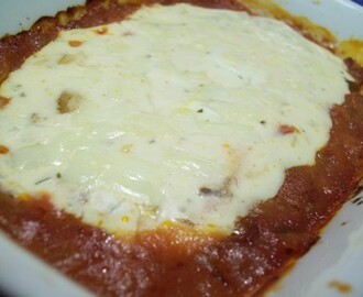 Pastagratäng med Köttfärssås & Mozzarella