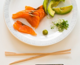 5:2 och underbar sashimi