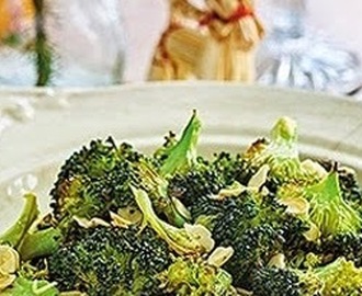 Vitlöksrostad broccoli