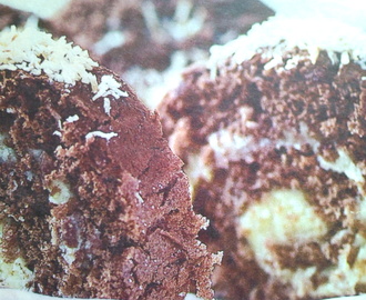 Chokladkokosrulle med limekräm