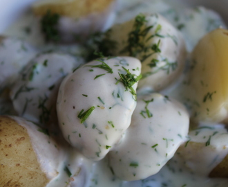 Sommarmat! Lax med dillstuvad potatis