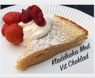 Kladdkaka Med Vit Choklad