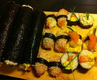 Sushi sedan i söndags