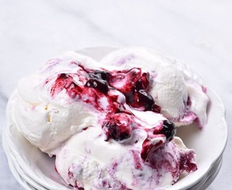 Blueberry Cheesecake Ice Cream Recipe