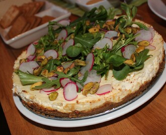 Underbara stunder och en parmesan- och ricottacheesecake med syrlig sallad