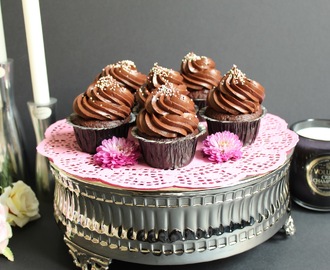 Chokladmuffins med chokladfrosting