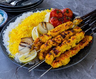 Djoje kebab- Persiska kycklingspett