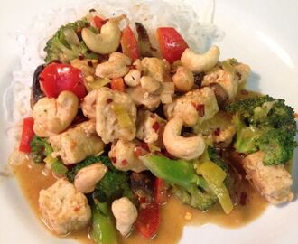 Quorn Thai med röd curry