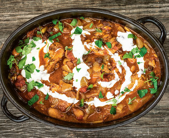 Kycklingtagine, Tareq Taylors recept