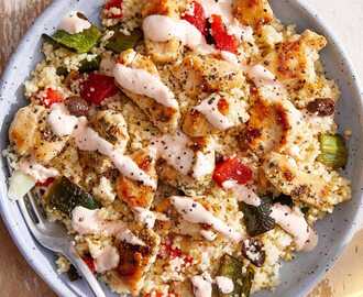 Chicken over Couscous Salad