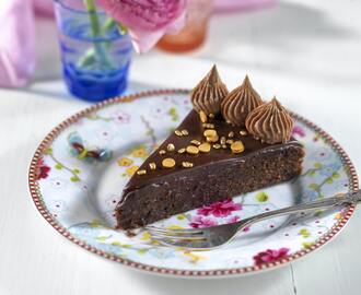 Chokladtårta med nutellafrosting