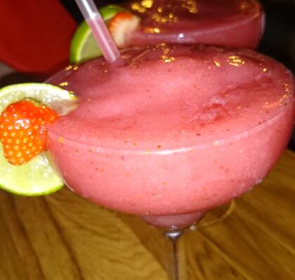 Frozen Jordgubbs Daiquiri