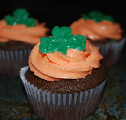 St. Patricks day cupcakes