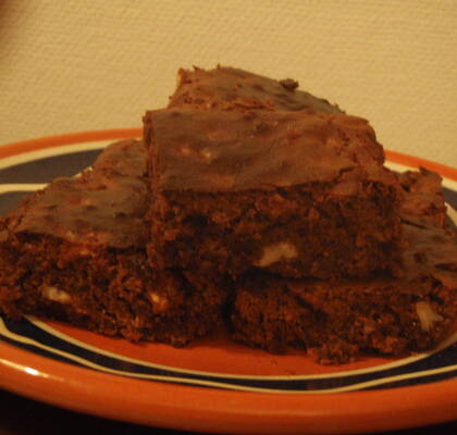 Choklad Mints Dröm Brownies