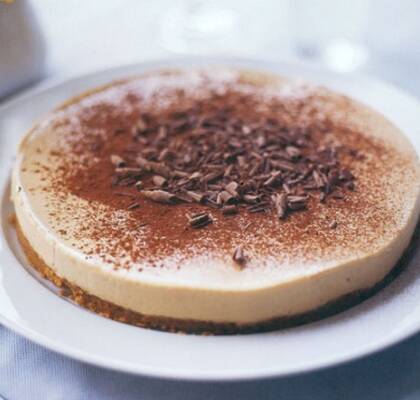 Cappuccino cheesecake