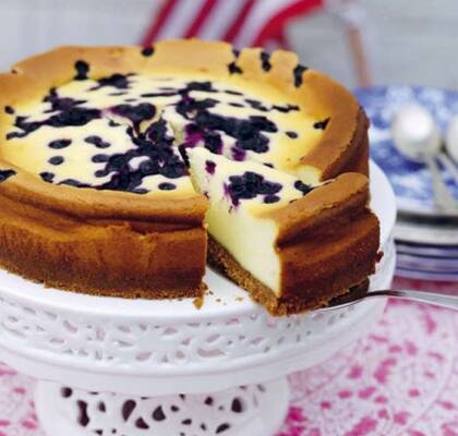 New York Blueberry cheesecake