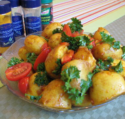 Nordafrikansk potatissallad