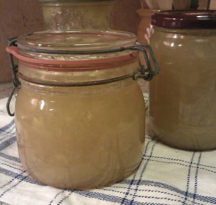 Päronmarmelad med honung