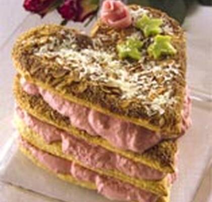 Alla Hjärtansdag tårta - Valentintårta