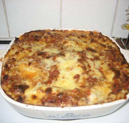 Enkel och god lasagne