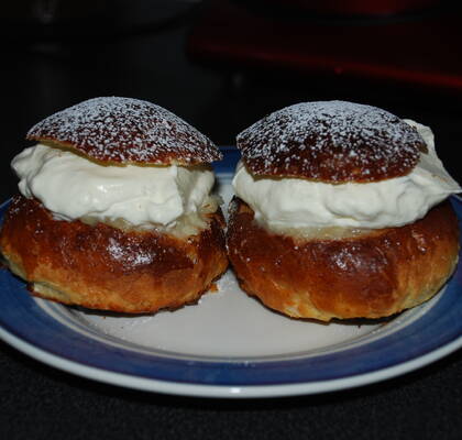 Glutenfria semlor