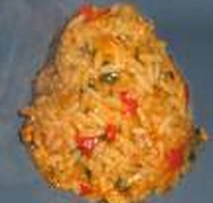 Albansk-Bosnisk Djuvec med kyckling och ris