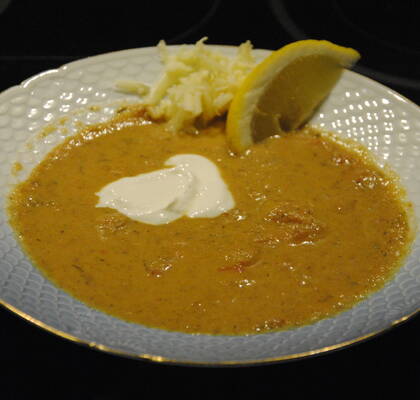 Squashsoppa med chili