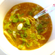Hot and sour kinesisk suppe