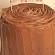 choklad tårta med hallonmousse och kolagrädde