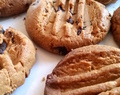 Melfri cookies med nøddesmør