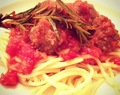 Kødboller og Spaghetti