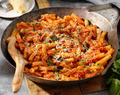 krämig pastasås med salsiccia och mascarpone