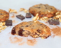 LCHF chocolate walnuts cookies